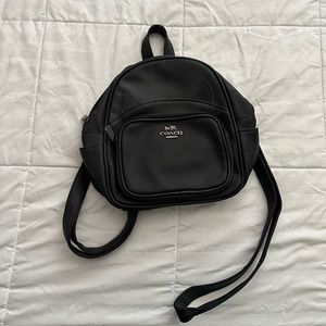 Coach backpack purse